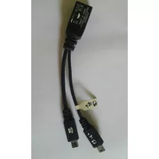 Cable Mini Usb Hembra A Doble Mini Macho Tipo Y