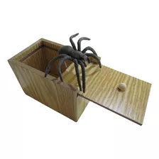 Caja Broma Sorpresa Asustar Con Araña Bromas Fiestas Sustos