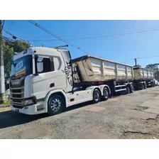 Scania R500 6x4 Bug Leve Mola Ano 19 + Rodocaçamba 2018