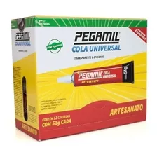 Cola Universal Pegamil Artesanato 12 Unidades De 51g
