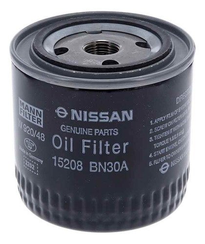 Foto de Filtro De Aceite Para Para Nissan Frontier Np300 Nissan