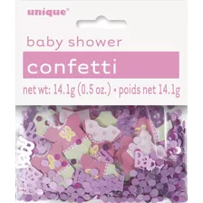 Lunares, Color Rosa Girl Baby Shower Confeti