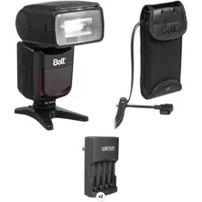 Bolt Vx-710c Ttl Flash For Canon Kit With Compact Battery Pa