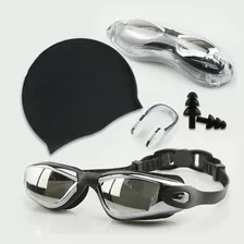 Gafas De Natación Kit 5 En 1, Nadar Protección Uv Antivaho
