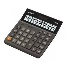 Casio Dh-14bk 14digitos Calculadora De Escritorio Dual