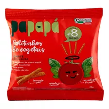 Biscoito Infantil Papapá Orgânico Tomate/manjericao 20g