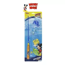 Kit Pescaria Varinha Pega Peixe Com 5 Peças Mickey