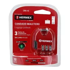 Candado Maletero 36 Mm C/clave Hermex Cma-4c