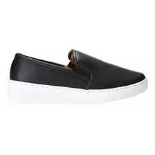 Tênis Feminino Básico Slip On Preto Vizzano Desenho Do Tecido - Tamanho 35