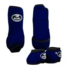 Conjunto Caneleira E Cloche Azul Marinho - Boots Horse