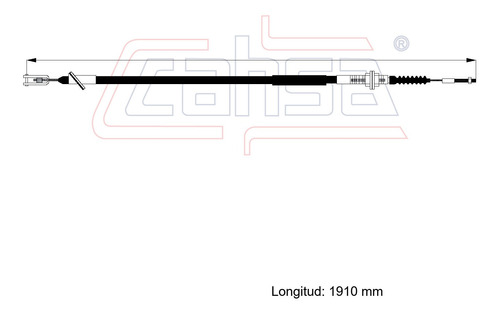 Chicote Cable Embrague Suzuki Samurai 1.3l 1987 Foto 2