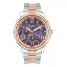 Relógio Euro Feminino Multiglow Bicolor - Eu6p29aid/4n