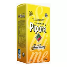 Yerba Pipore Sublime 500 Grs X 12 Unidades