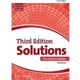 Solutions Pre Intermediate - Workbook - 3rd Ed - Oxford