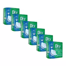 Kit Com 6 Unidades Absorvente Geriátrico Dry Com 20 Unidades