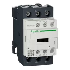 Contactor Schneider Lc1d25m7 3p 25 A (na+nf Auxiliar) 220 V 50/60 Hz