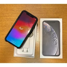  iPhone XR 64 Gb Preto C/ Acessórios