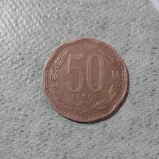 Moneda 50 Pesos Falla Impresión