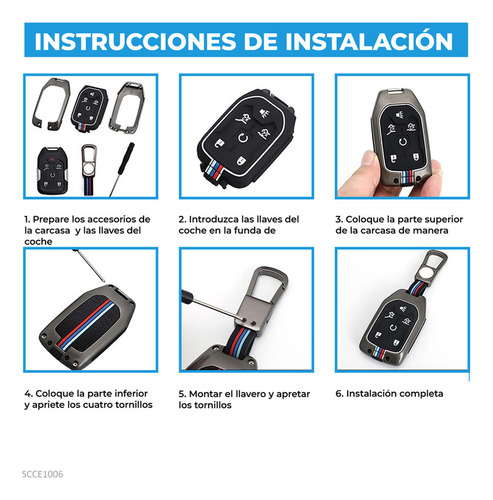 Funda Cubierta Control Llave Gmc Acadia 2018 Foto 5