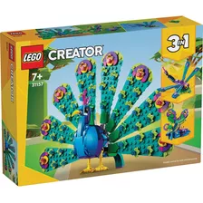 Lego Creator 3 Em 1 Exotic Peacock 31157 - 355 Unidades