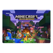 Minecraft - Cartão De Ativação Original Pré-pago Pc - Mojang