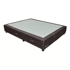 Base Para Cama Modelo Plus Con Cajones Queen Size