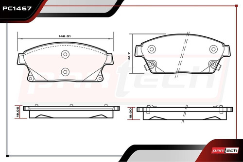 Balatas Delanteras Buick Encore 2015 Foto 2