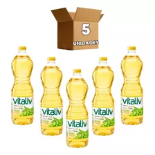 Óleo De Soja Vitaliv 900ml Ômega 6 Kit C/5 Un Oferta