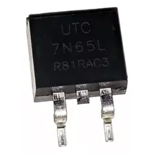 Transistor 7n65l Utc7n65l-to263-7n65 Novo E Original