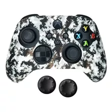 Xbox Series S X Funda Silicon Control Camuflaje Thumb Grips