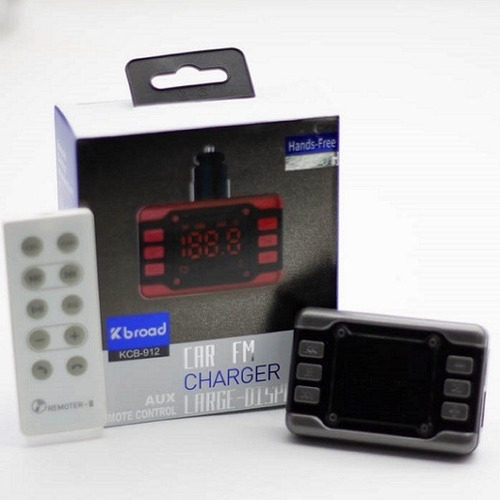 Transmisor Fm Reproductor Mp3 Con Bluetooth 5.0 Para Auto Foto 3