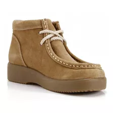 Botin Cuero Sioux Café Hush Puppies Kids