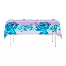 Mantel Stich Cumpleaños Cotillon Producto Oficial