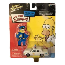 Johnny Lightning The Simpsons Chief Wiggum Police Car 1:64 