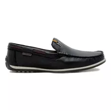 Sapato Mocassim Masculino Laroche Couro Paraty Preto Café