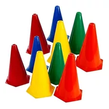 Cone Agilidade 24cm Kit Com 10 Rythmoon