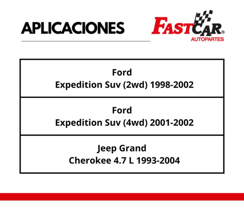 2 Amortiguadores Trasero Ford Expedition Suv 2wd 19982002 Foto 4