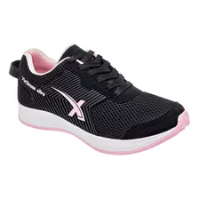 Tenis Casual Mujer Lady One Negro 108-945