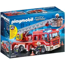 Playmobil 9463 Camion De Bomberos Con Escalera Playlgh