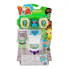 Figura Flush Force + 5 Flushies - Inodoro 