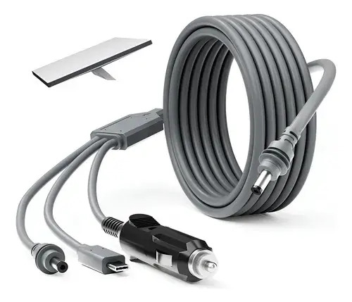 Cable 3 En 1 Usb C Para Auto 3 Mts Gen 3 Mini Starlink