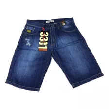 Bermuda Denim Azul Saint