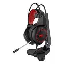 Combo Soporte Y Auriculares Gamer Havit Rgb Azul I Css®