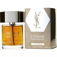 Perfume Para Hombre L'homme Intense De Yve Saint Laurent, 100 Ml, Edp