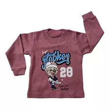 81 Remera Bebe Mambo Kids Hokey M/l 3a9 Meses