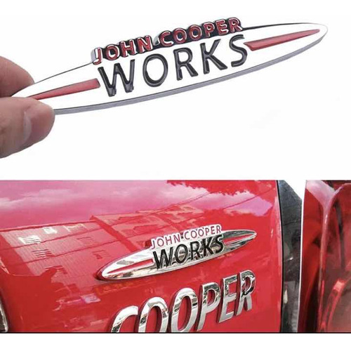 Emblema John Cooper Works Mini Cooper Foto 2