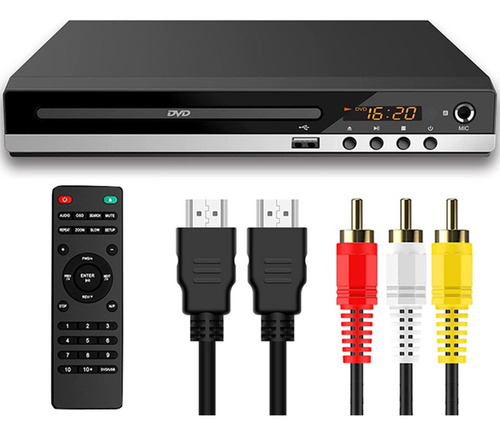 Reproductores De Dvd Hd Para Tv Con Micrófono Y Entrada Usb