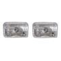 2 Faros Led 4x6 Hiper Led Alta Baja Jeep Pick Up Blanco 45w