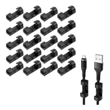 Organizador Cable Guia Facil Clip X20 Unidades Ordenar Atrix