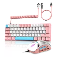 Ziyou Lang Rk-t60 Combo De Teclado Y Mouse Mecnico Para Jueg